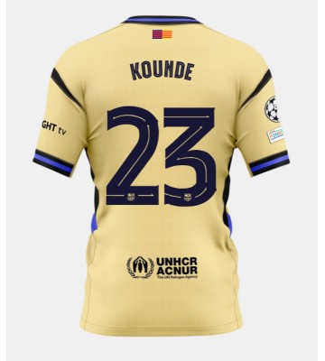 Barcelona Jules Kounde #23 Bortatröja 2025-26 Kortärmad